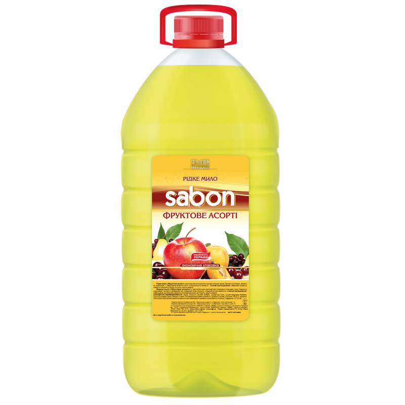Armoni Sabon Assorted Fruit Liquid Hand Soap, 5 L