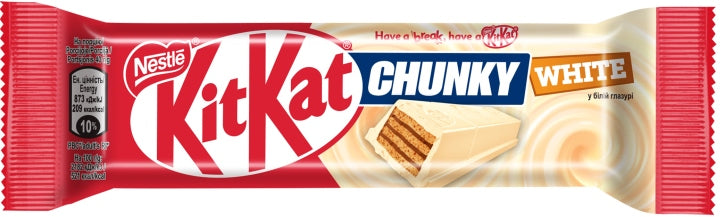Nestle KitKat Chunky White Chocolate Bar, 40 g