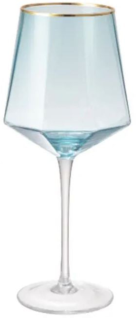 S&T 7051-07 Blue Ice Wine Glass, 620 mL (Price per 1 pc)