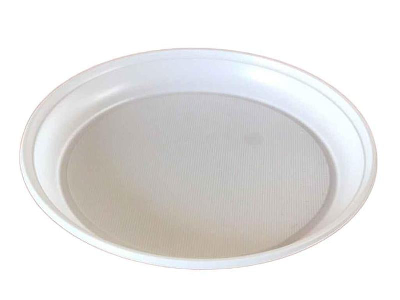 Andrex Disposable Plastic Dessert Plates D-165 mm, 100 pcs