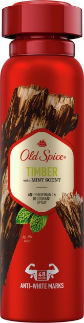 Old Spice Timber Men's Deodorant Spray, 150 mL