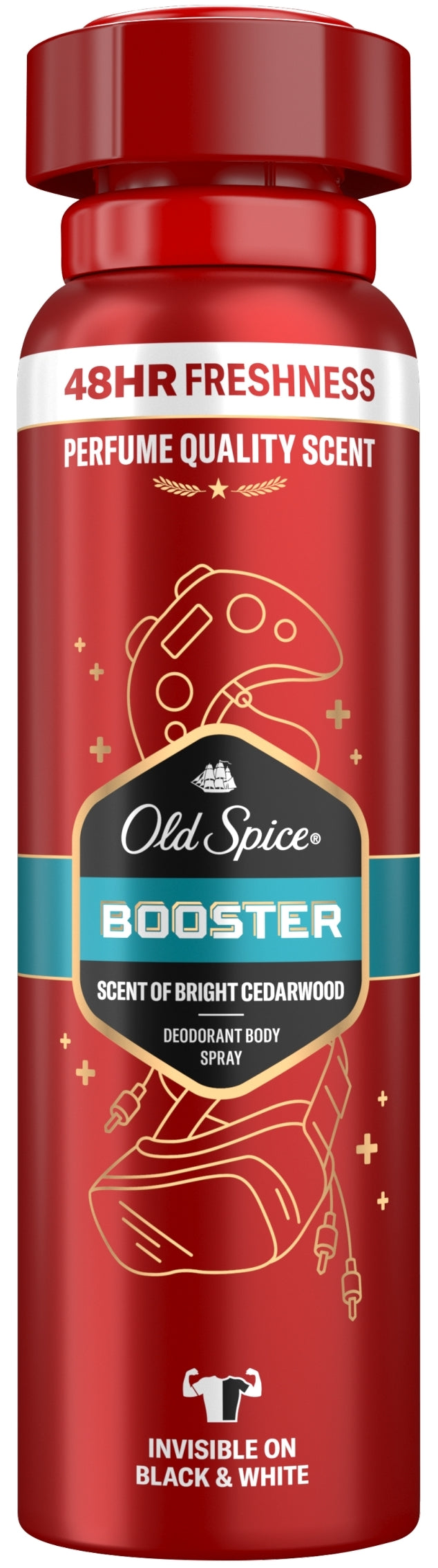 Old Spice Booster Men's Deodorant Spray, 150 mL - Image 2