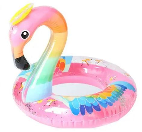 AA16-49 Flamingo Inflatable Swim Ring, 70 cm