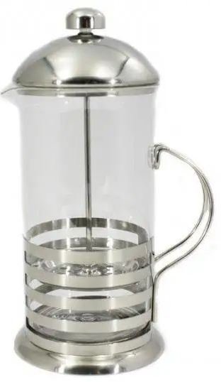 Zauberg HT02 Stripes French Press, 600 mL