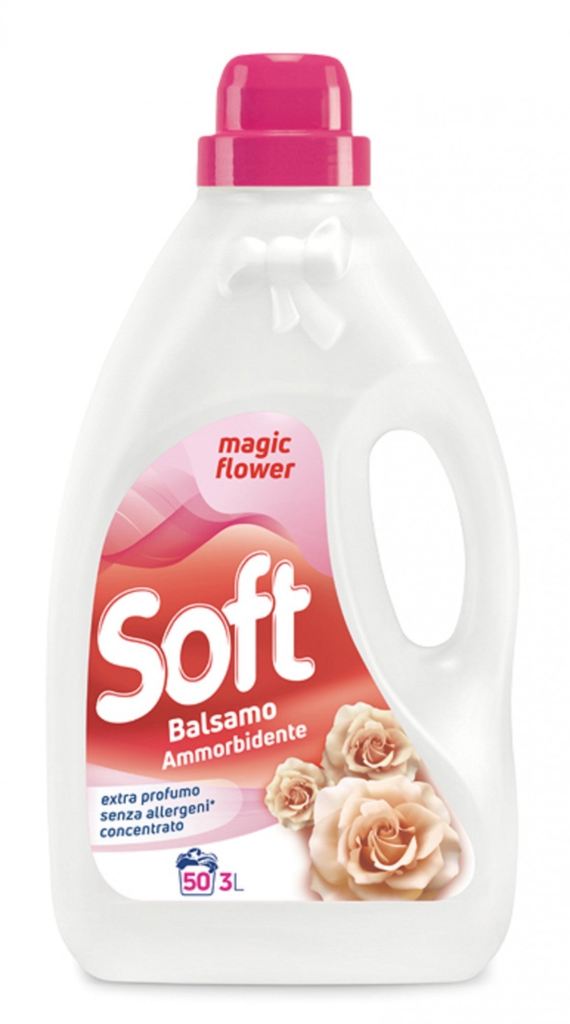 Soft Magic Flower Fabric Softener, 3 L