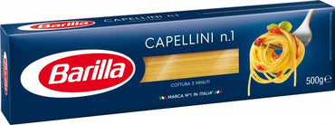 Barilla Capellini No. 1 Thin Spaghetti Pasta, 500 g - Image 2