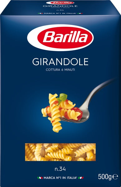 Barilla Girandole Torsades No. 34 Pasta, 500 g
