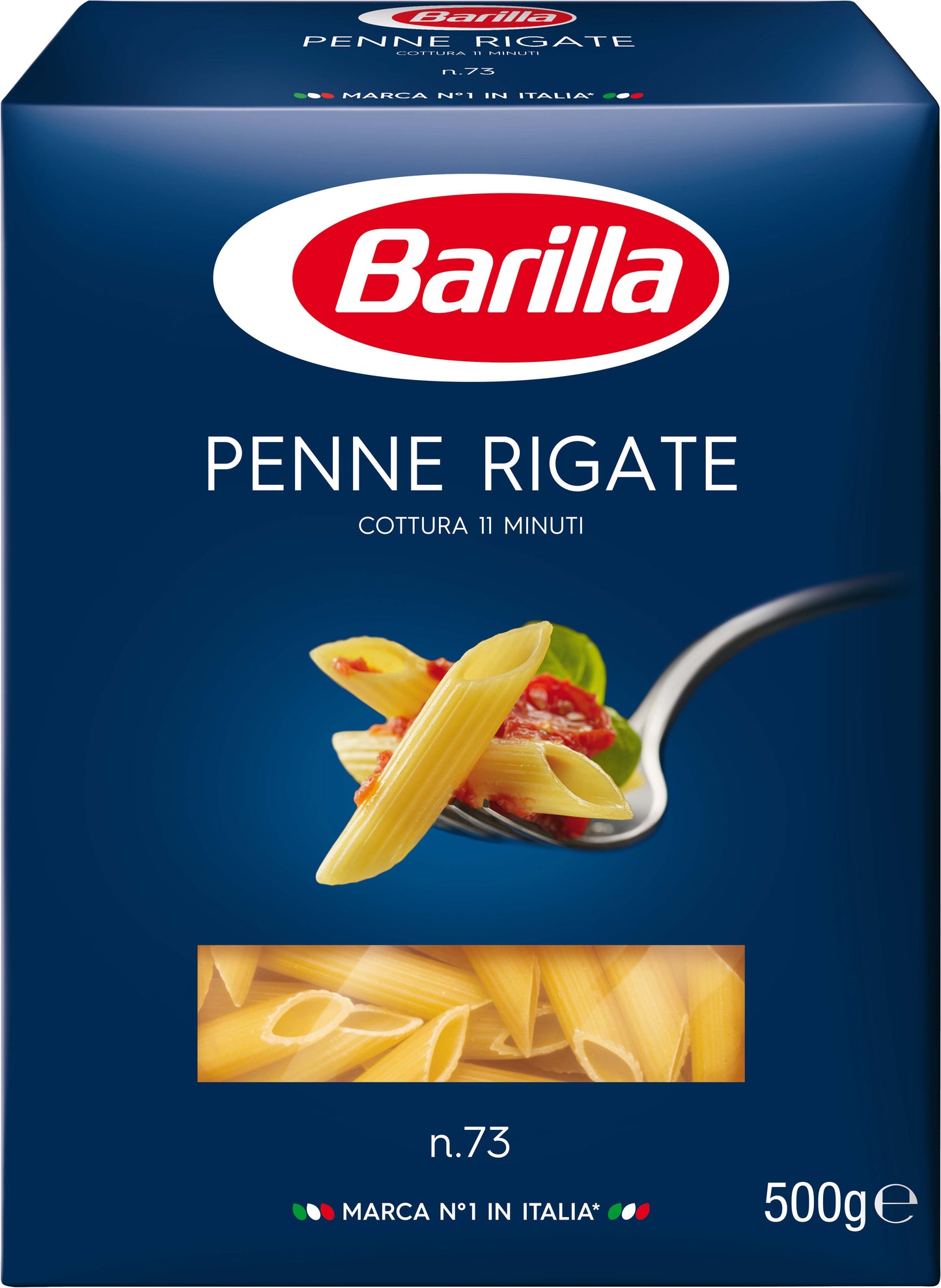 Barilla Penne Rigate No. 73 Pasta, 500 g
