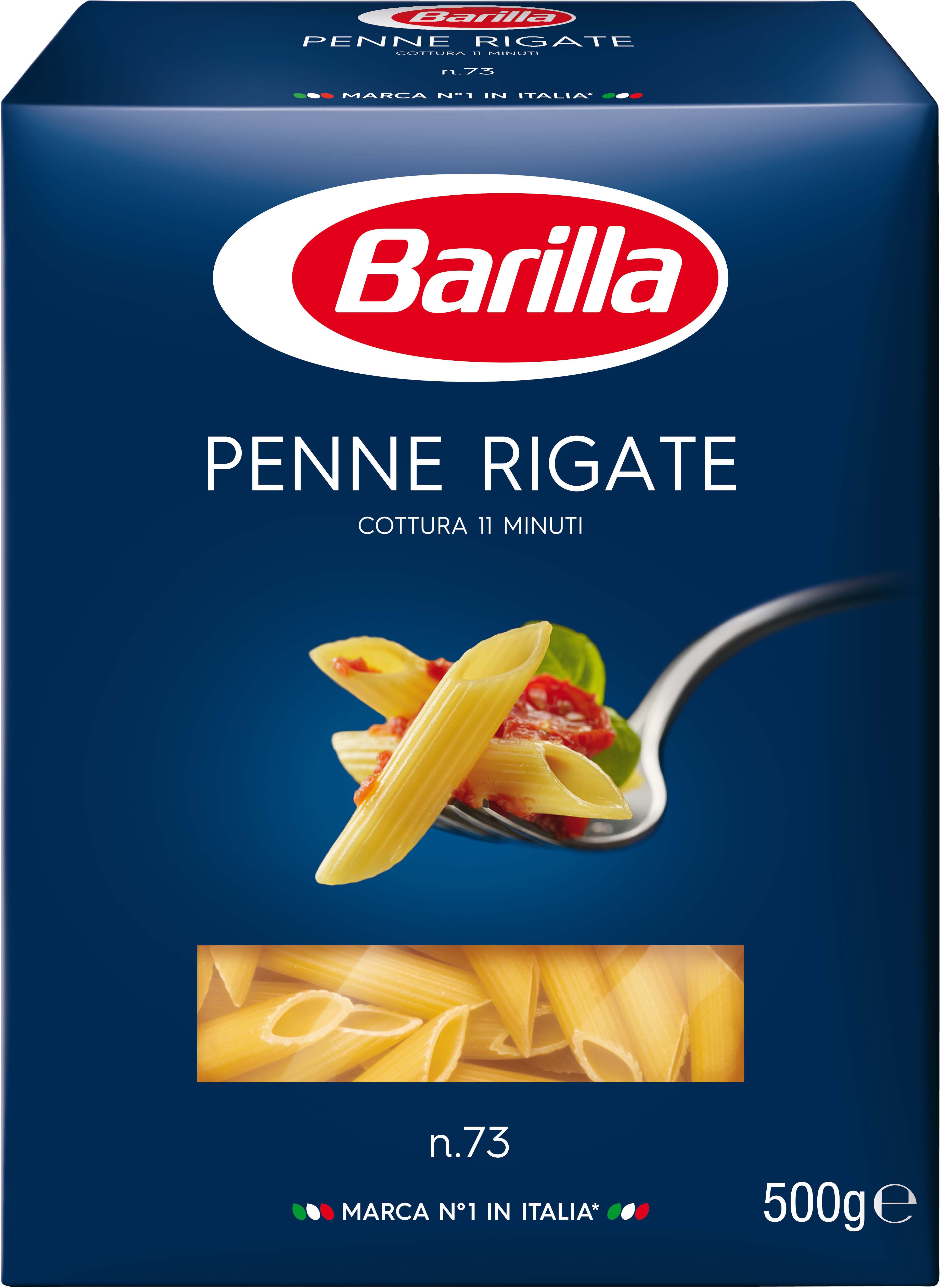 Barilla Penne Rigate No. 73 Pasta, 500 g