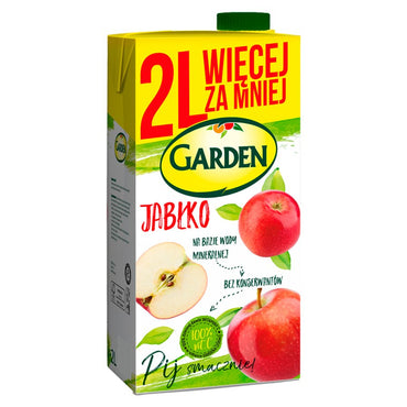 Fortuna Garden Apple Juice, Carton, 2 L - Image 2