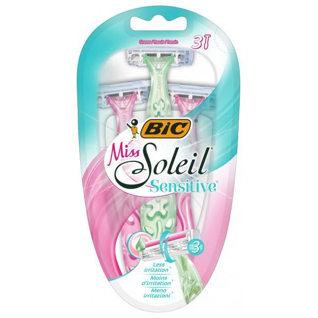BIC Miss Soleil Sensitive Razors, 3 pcs