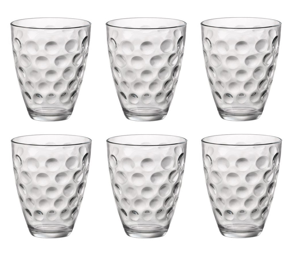 Bormioli Rocco Dots Lowball Glass Set, 6 x 255 mL - Image 2