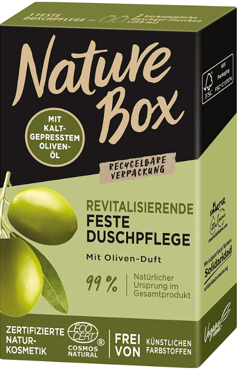 Nature Box Olive Solid Shower Gel, 100 g