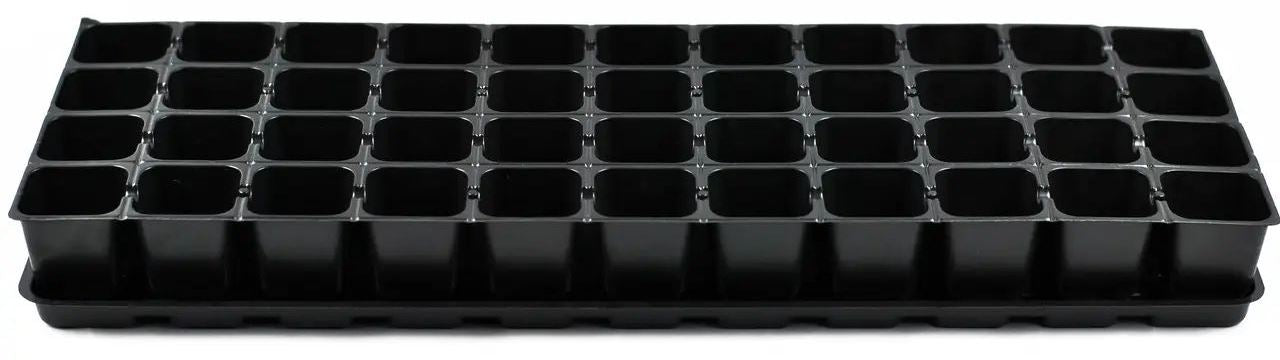Plastic Seedling Tray with Drip Tray, 44 Cells