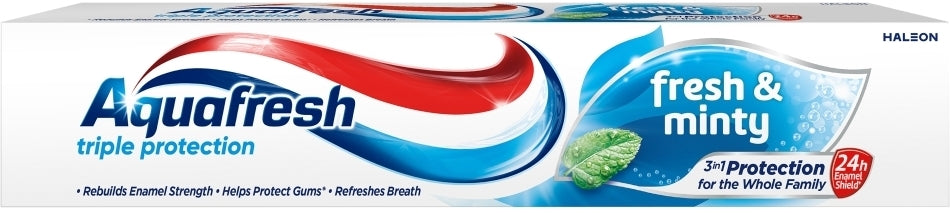 Aquafresh Fresh & Minty Toothpaste, 75 mL