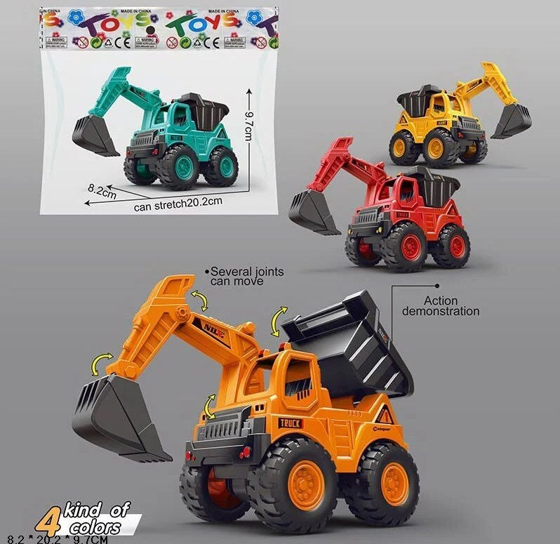 Toys 8837 Toy Excavator in Bag