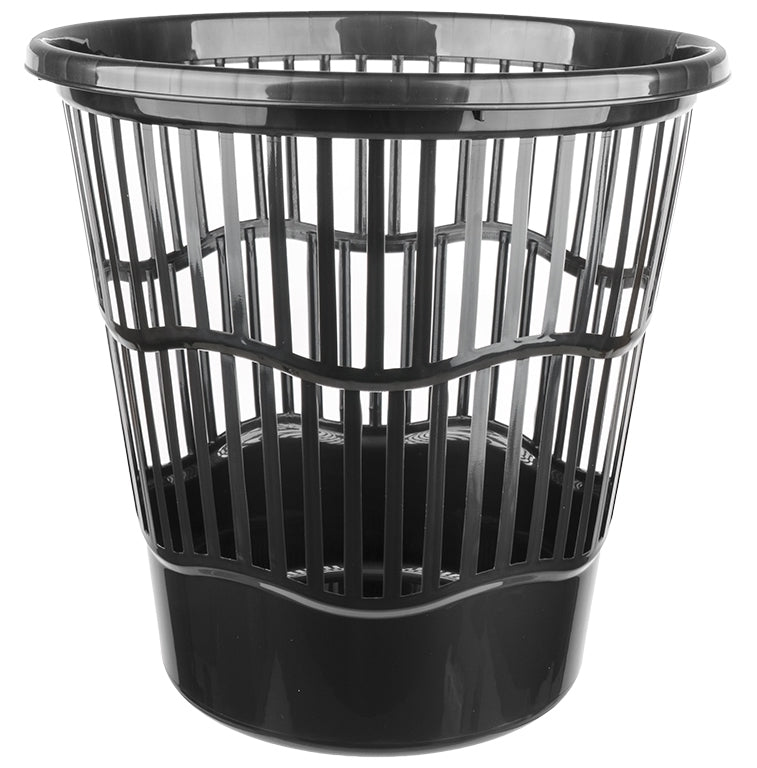 Al-Plastik Round Wastepaper Basket, Assorted Colors, 12 L - Image 3
