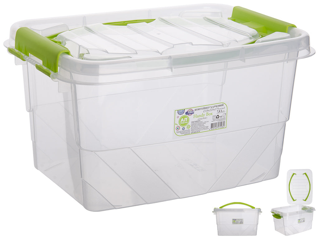 Al-Plastik Handy Box Food Storage Container, 7.8 L - Image 2