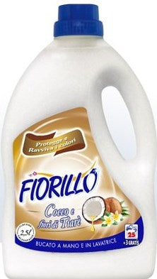Fiorillo Coconut & Tiare Flower Laundry Detergent Gel, 2.5 L