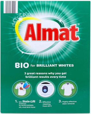Laundry detergent powder Almat BIO for Brilliant whites 2.6 kg 40 wash loads - Image 2