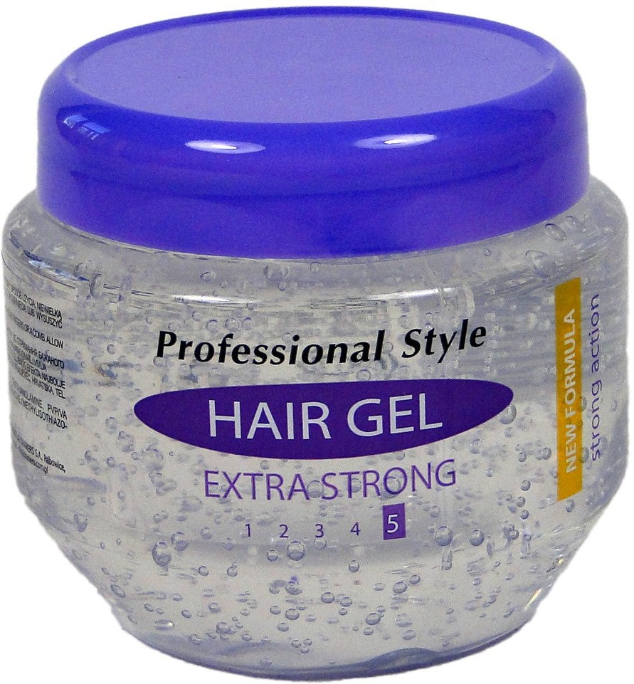 Professional Style Extra Strong Hold Hair Styling Gel, 250 mL