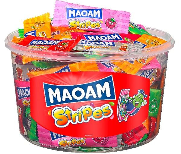 Maoam Stripes Chewy Candy, 7 g (Price per 1 pc)