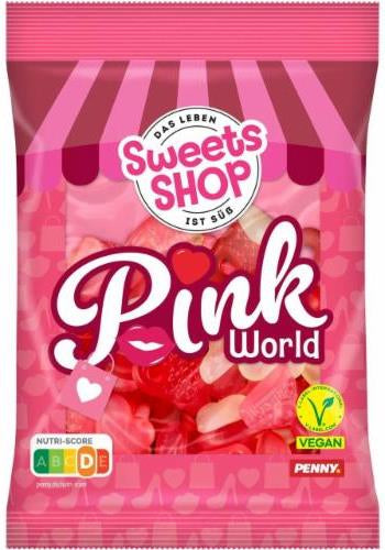 Gummy Candies Sweets Shop Pink World 350 g