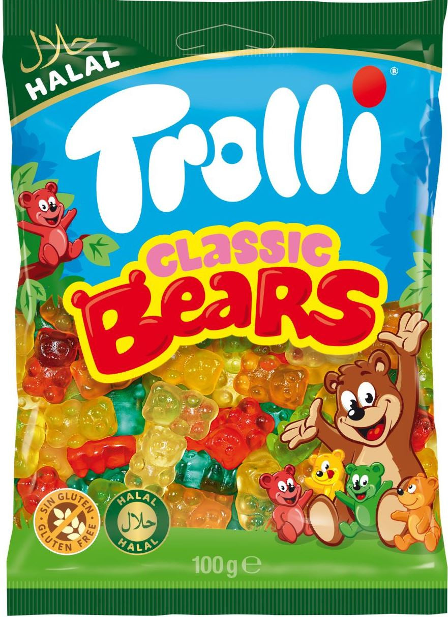 Trolli Gummy Candies Classic Bears 100 g