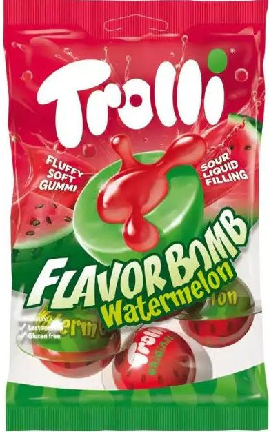 Trolli Gummy Candies Flavor Bomb Watermelon 75 g