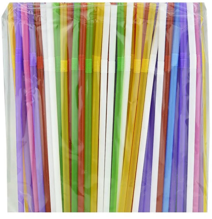 Drinking Straws, 21 cm, 100 pcs