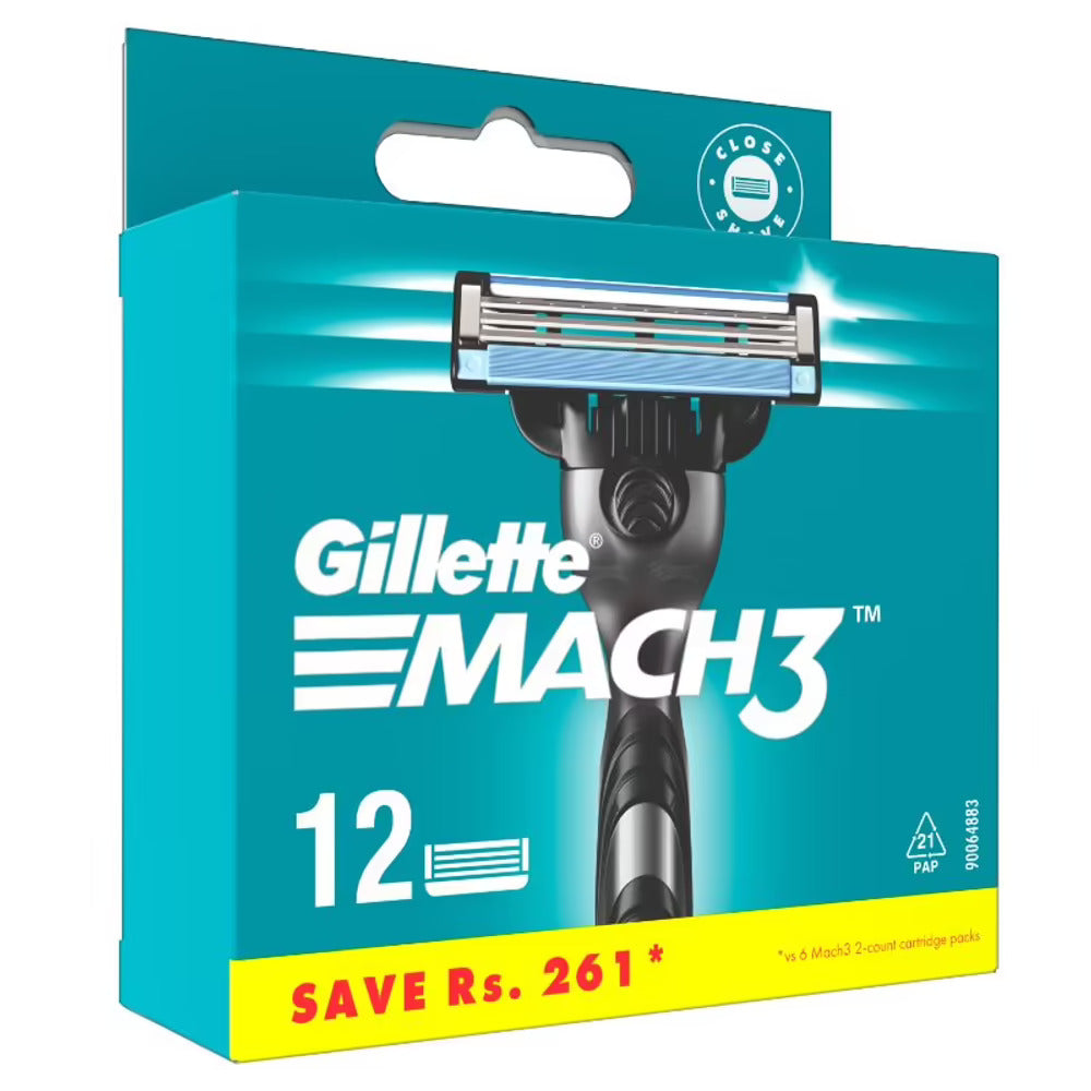 Gillette Mach3 Shaving Cartridges, 12 pcs (Price per 1 pc) - Image 4