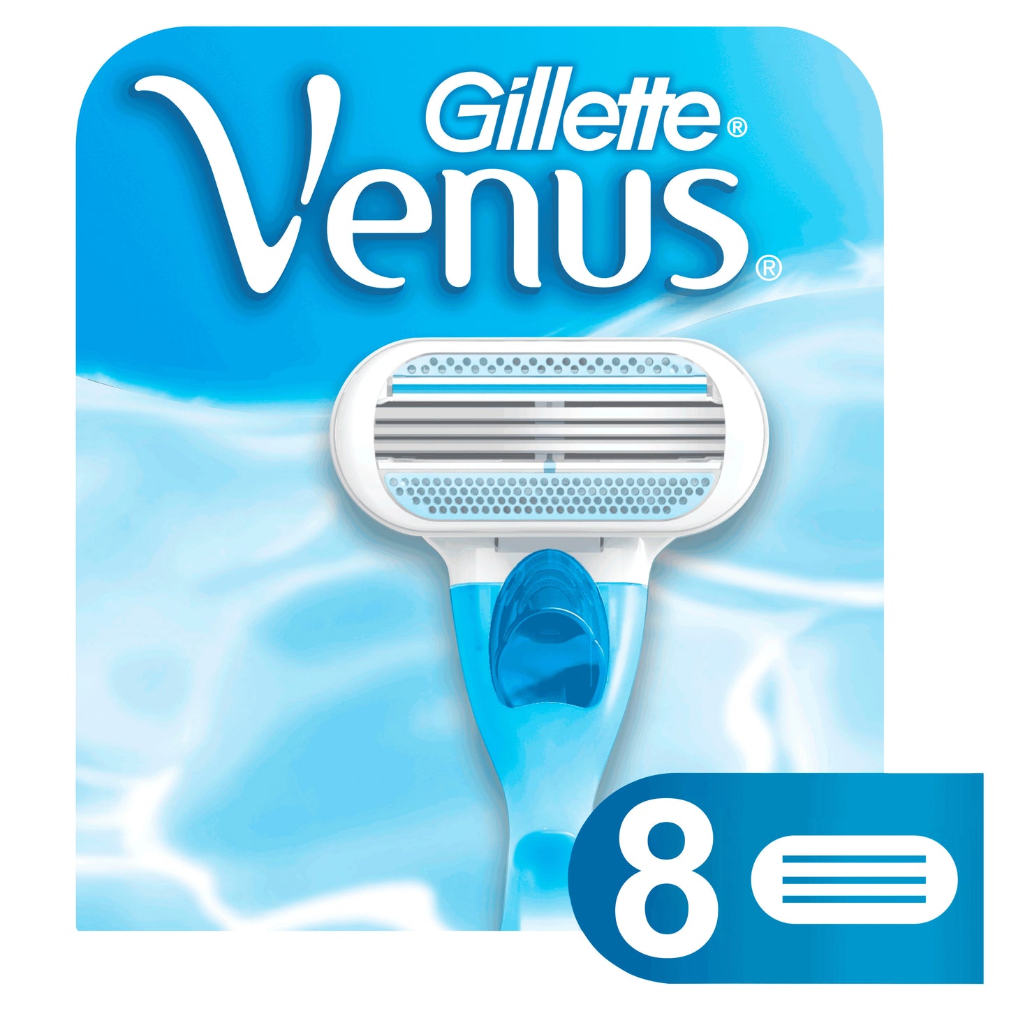 Gillette Venus Close & Clean Shaving Cartridges, 8 pcs (Price per 1 pc)
