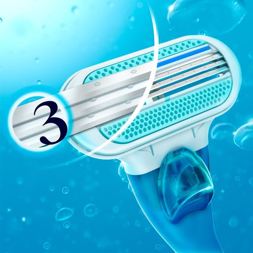 Gillette Venus Smooth Women's Razor Handle with 2 Cartridges - Image 3
