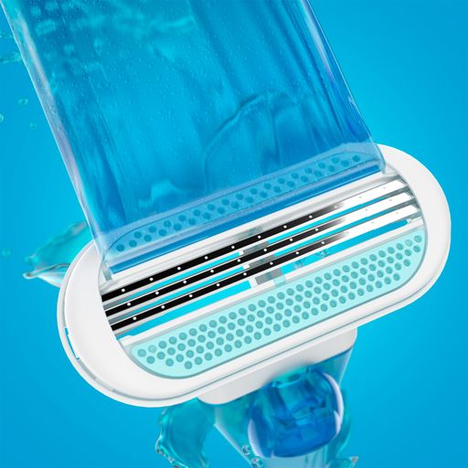 Gillette Venus Smooth Women's Razor Handle with 2 Cartridges - Image 4
