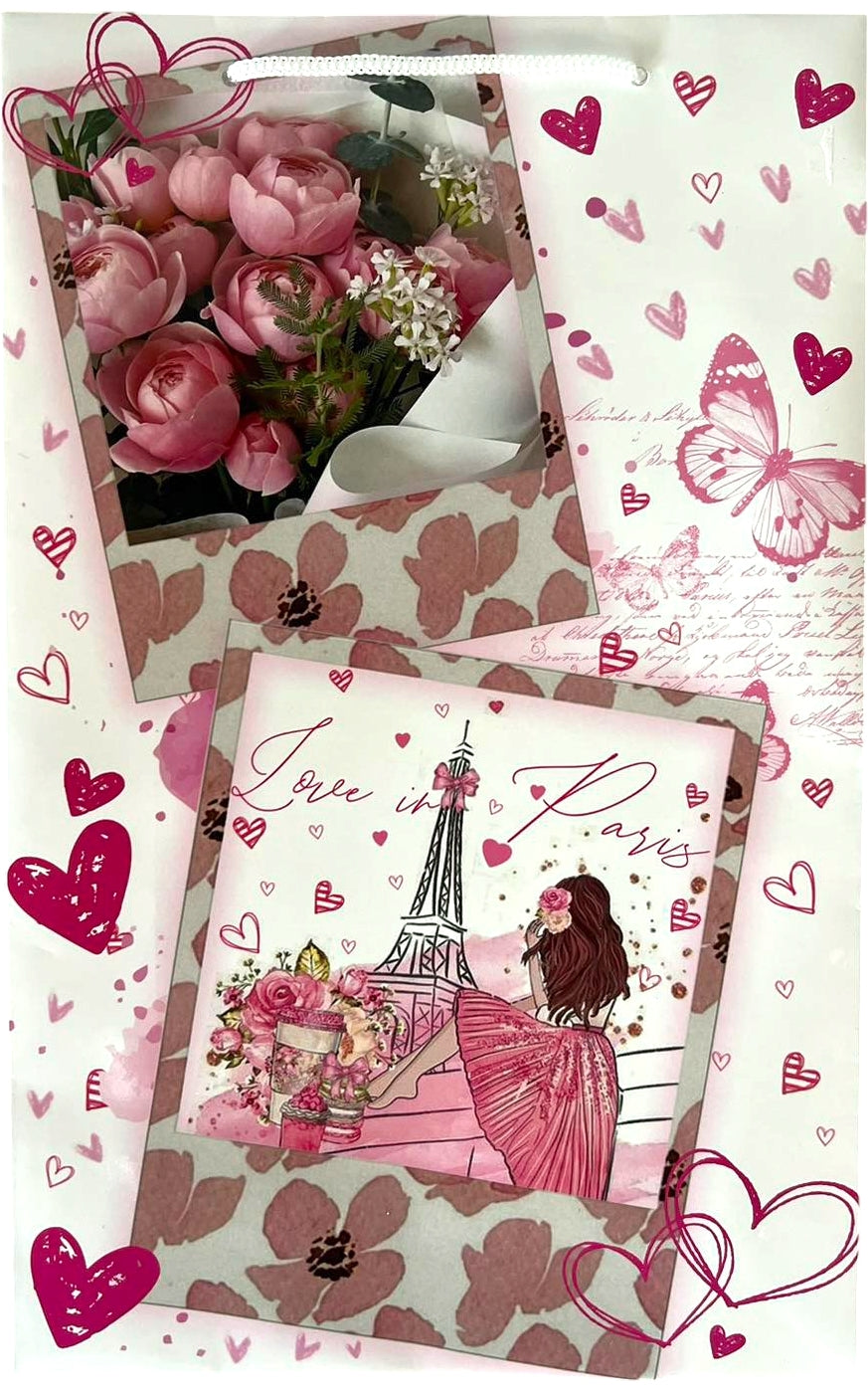 Svit Pozdorovlen Medium Vertical Gift Bag, 27 x 17 x 6 cm