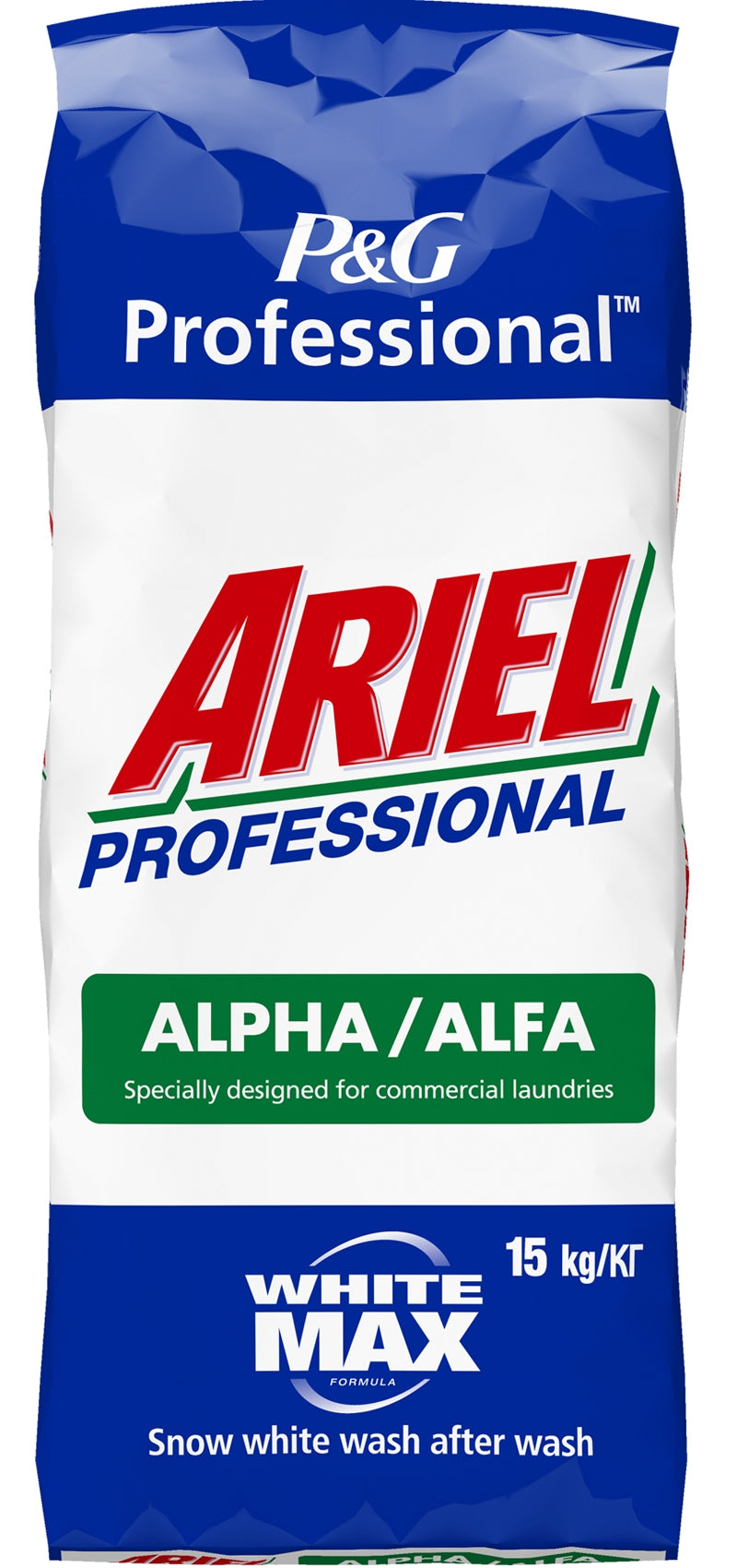 Laundry detergent powder Ariel Professional Alpha 15 kg