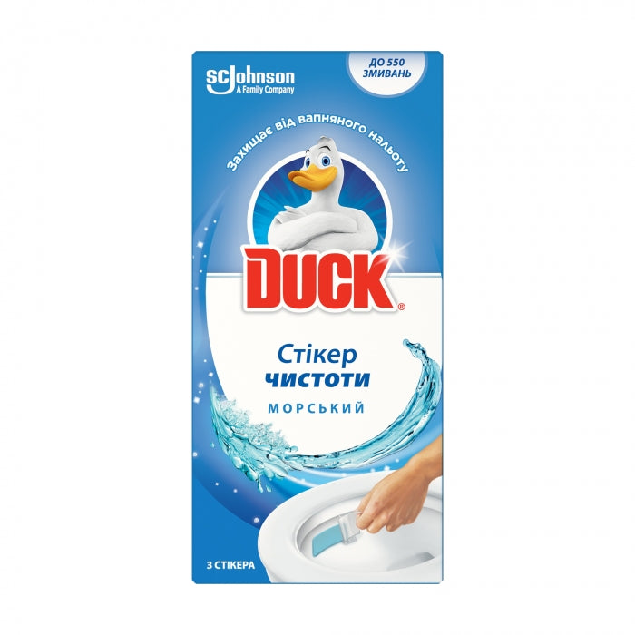 Toilet Duck Ocean Toilet Bowl Freshener, 3 pcs