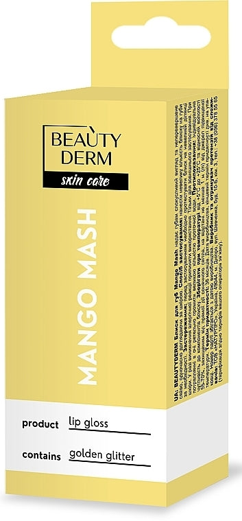 Beautyderm Mango Mash Lip Gloss, 10 mL