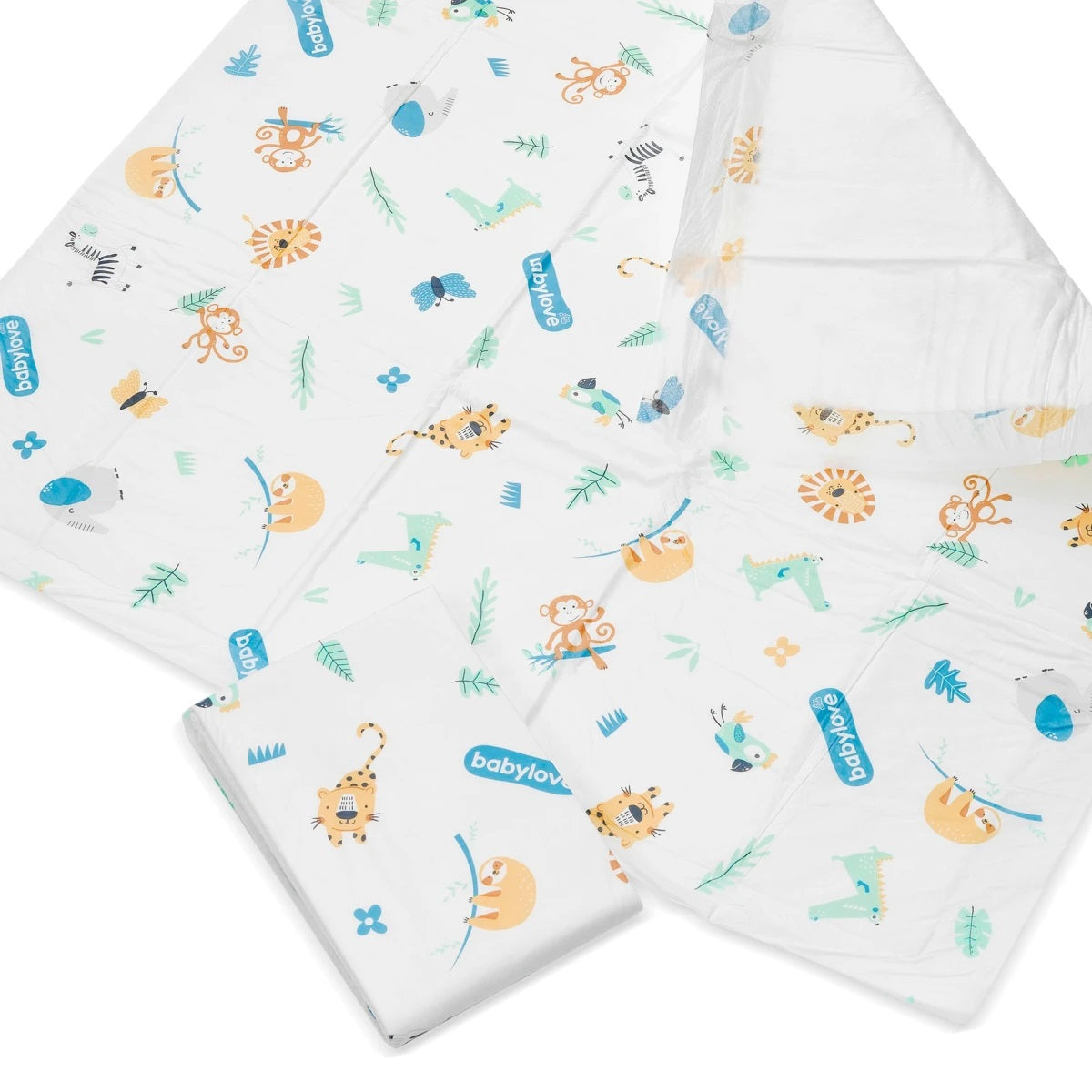 Babylove Baby Changing Pads, 60 x 60 cm, 10 pcs - Image 4