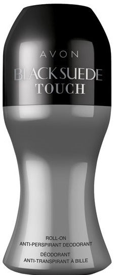 Avon Black Suede Touch Men's Roll-On Deodorant Antiperspirant, 50 mL - Image 2