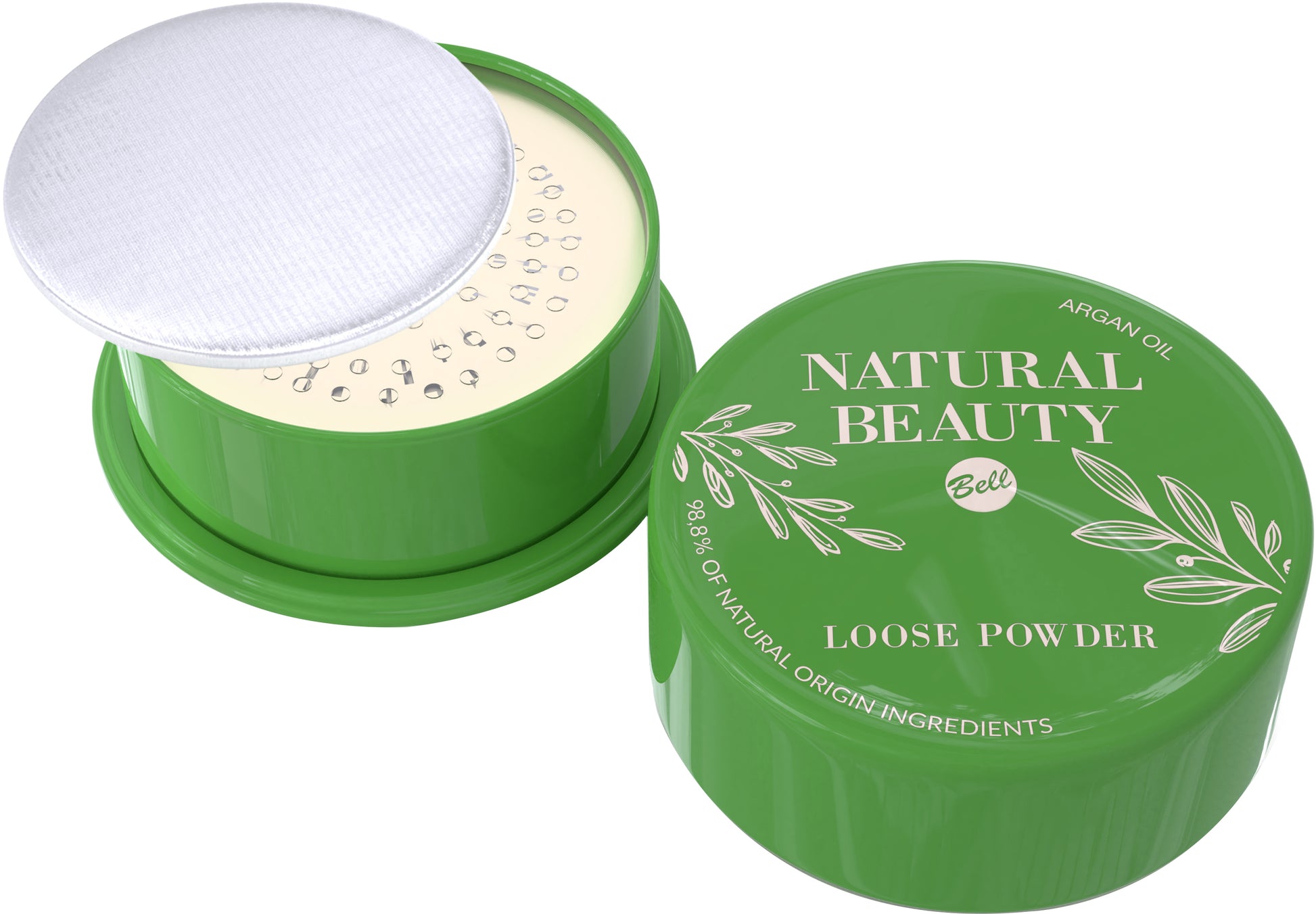 Bell Natural Beauty 01 Loose Face Powder, 6 g