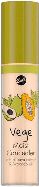 Bell Vege Moist Concealer 01 Light for Face & Eyes, 4.2 g