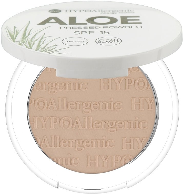 Bell Hypoallergenic Aloe SPF 15 Pressed Powder 04 Honey, 5 g - Image 2