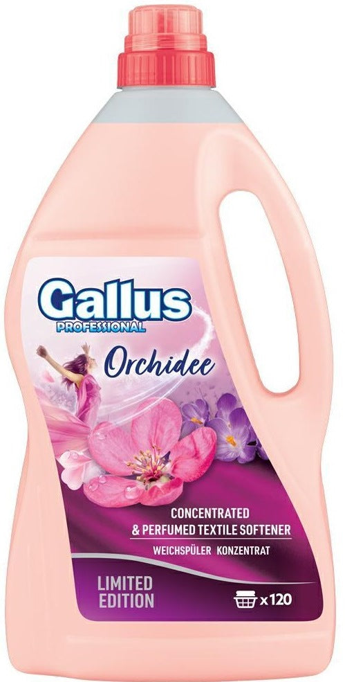 Gallus Professional Orchid Fabric Softener, 4.08 L