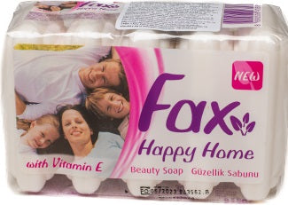 Fax Happy Home White Bar Soap, 5 x 60 g