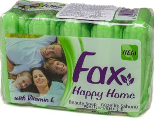 Fax Happy Home Green Bar Soap, 5 x 60 g