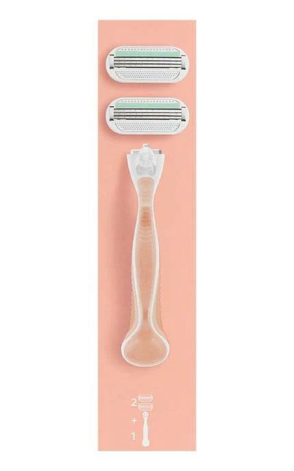 Gillette Venus Smooth Sensitive Women's Razor with 2 Cartridges, 3 Blades - Image 2