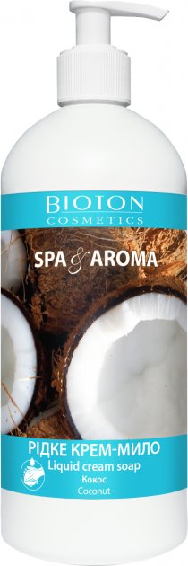 Bioton Cosmetics Spa & Aroma Coconut Liquid Cream Soap, 500 mL