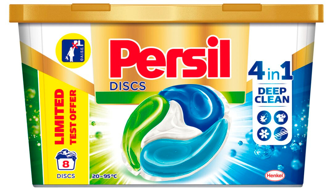 Persil Discs 4-in-1 Deep Clean Regular Laundry Detergent Discs, 8 pcs (Price per 1 pc)
