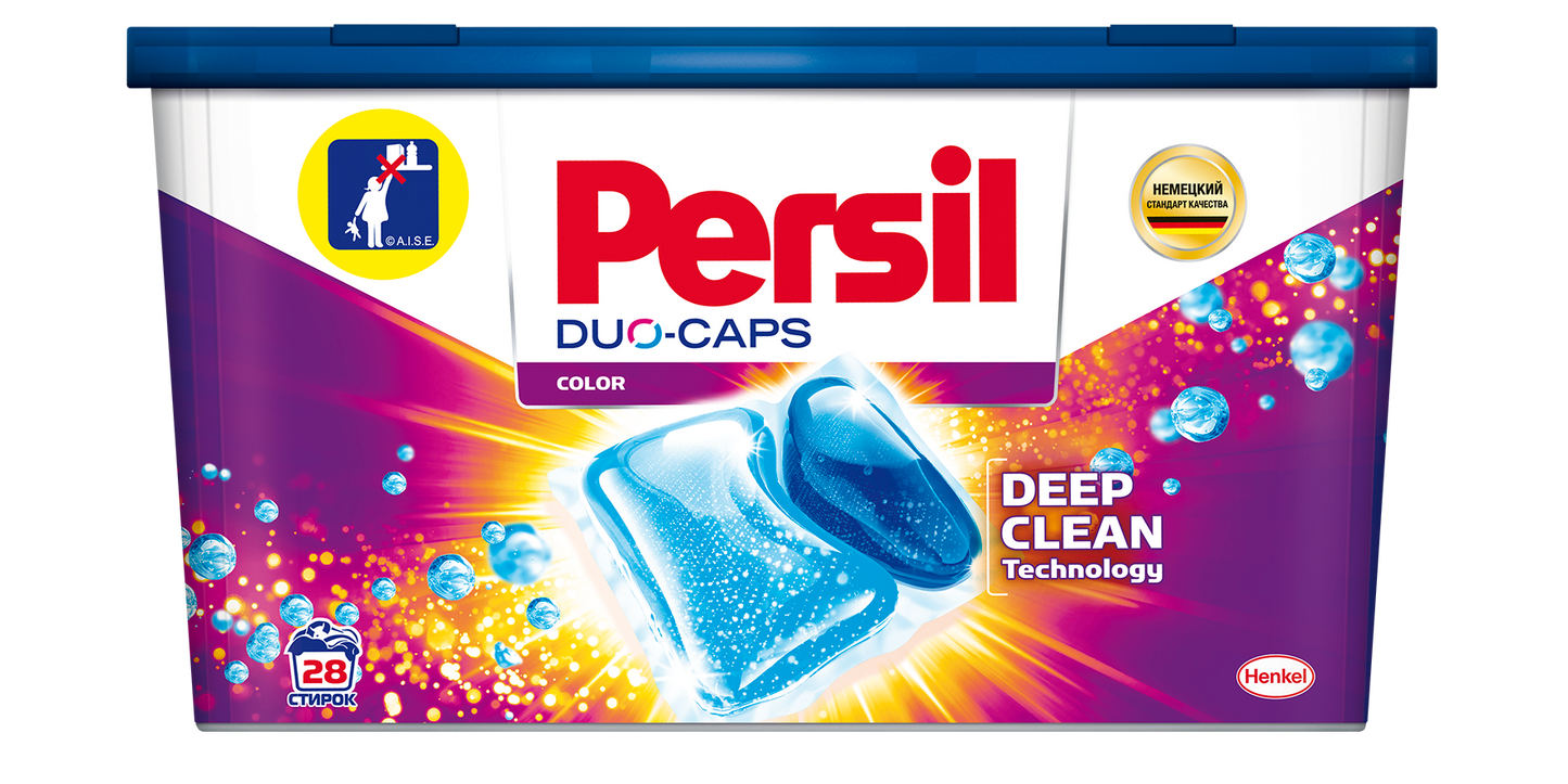 Persil Expert Duo-Caps Color Laundry Pods, 28 pcs, Priced per Piece